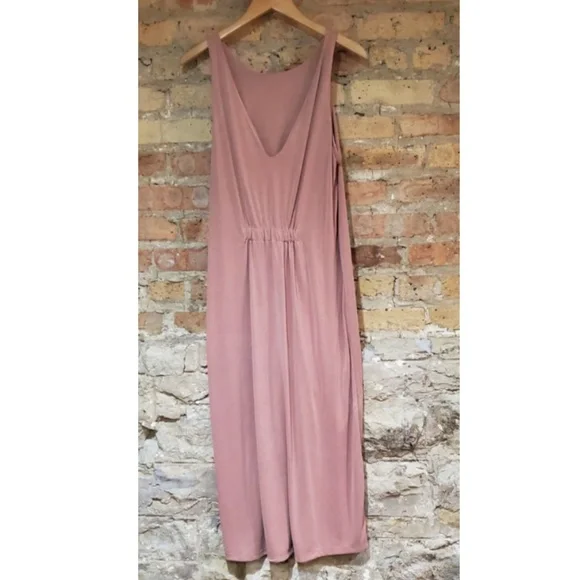Farrow Midi Dress in Blush Pink - Picture 7 of 8